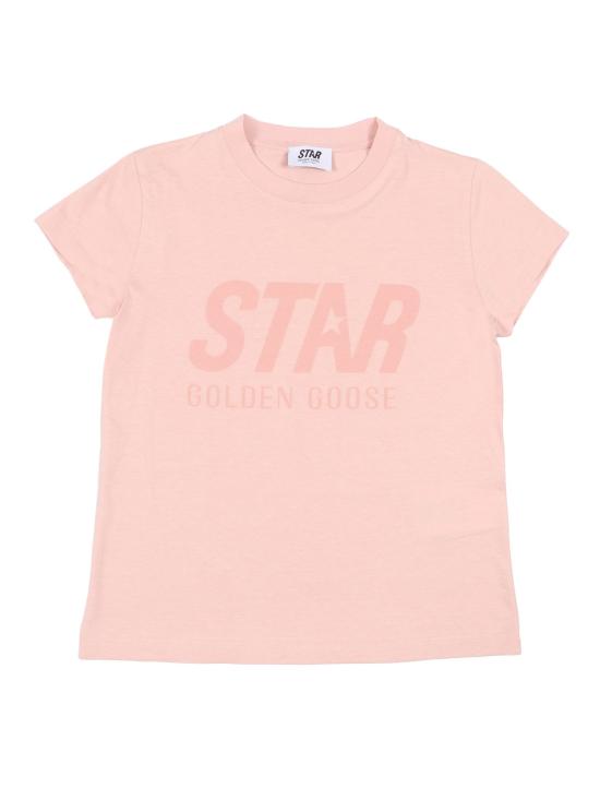 25FW [키즈] 골든구스 티셔츠 P002249 25523 Pink