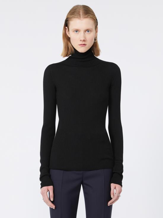 25FW 스포트막스 터틀넥 2522366012600 006 Black - SPORTMAX