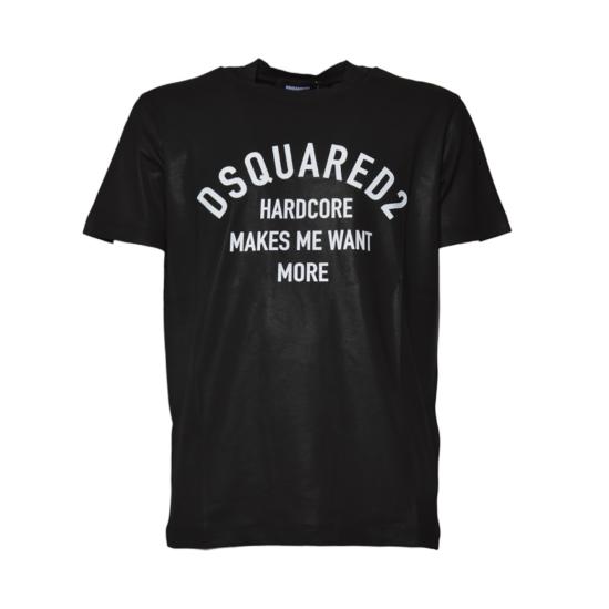 25SS 디스퀘어드2 반팔 티셔츠 S71GD1545D20035 900 Black