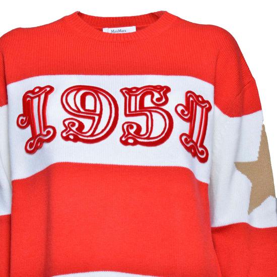 25FW 막스마라 가디건 2421366121600 010 Red - MAX MARA