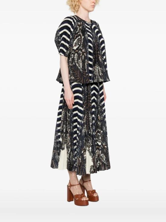 25FW 울라 존슨 탑 FA250207ECL Blue - ULLA JOHNSON