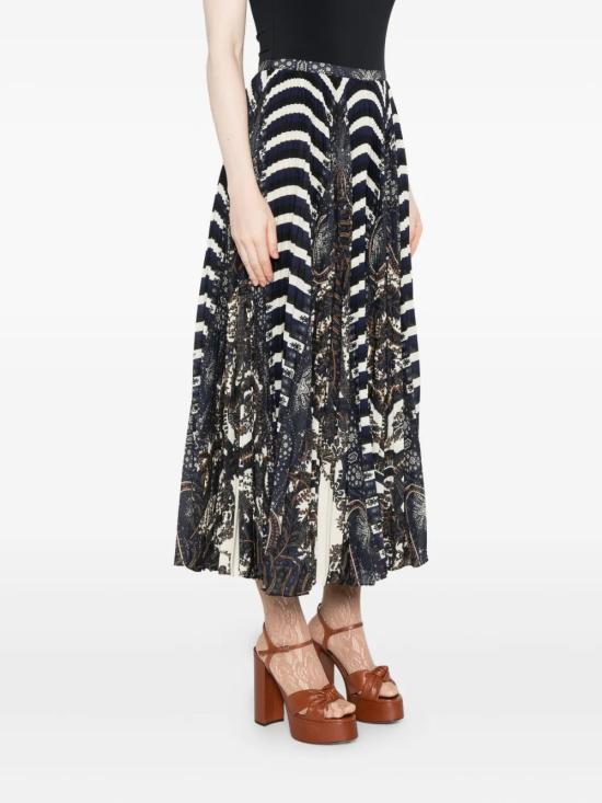 25FW 울라 존슨 롱 스커트 FA250303ECL Blue - ULLA JOHNSON