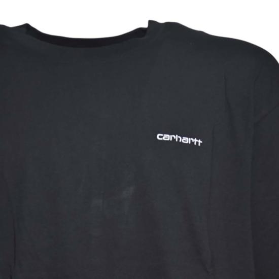 25FW 칼하트 WIP 반팔 티셔츠 I030435 0D2XX Black - CARHARTT WIP