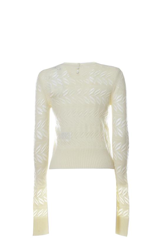 25FW 스포트막스 가디건 23610327600 004 Ivory - SPORTMAX
