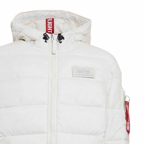 25FW 알파 숏패딩 118113 578 White - ALPHA