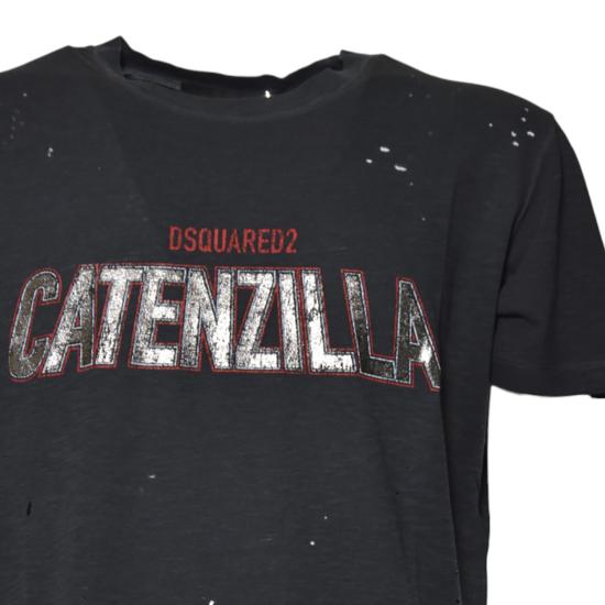 25SS 디스퀘어드2 반팔 티셔츠 S71GD1529S22146 814 Black - DSQUARED2