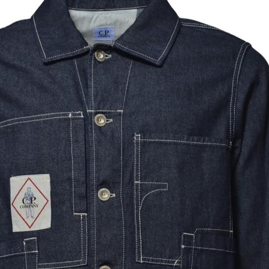 25SS 씨피 컴퍼니 수트 자켓 18CMOW156A110295W D08 Denim - C.P. COMPANY