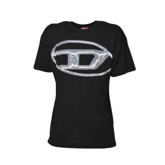 25FW [키즈] 디젤 티셔츠 J02477KYAUN K900 Black