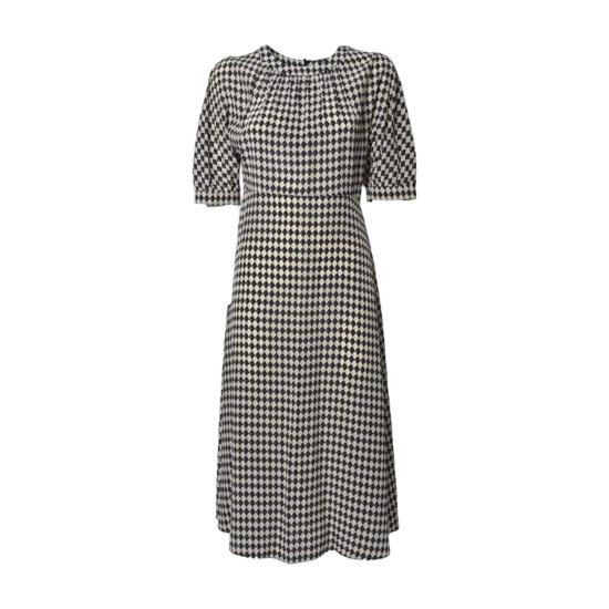 25FW 에스막스마라 미디 원피스 2529226181600 001 Black