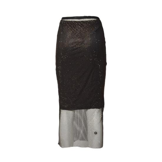 25FW 스포트막스 미디 스커트 2522776021600 003 Black - SPORTMAX