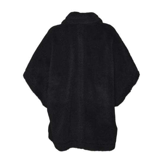 25FW 막스마라 테베 테디 케이프 2524736122600 008 Black - MAX MARA
