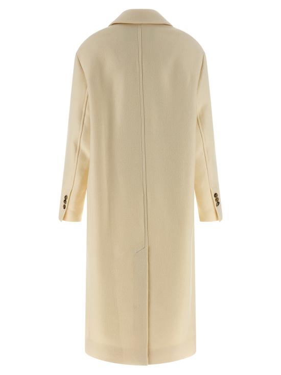 25FW 아미 코트 FCO458WV0078185 White - AMI