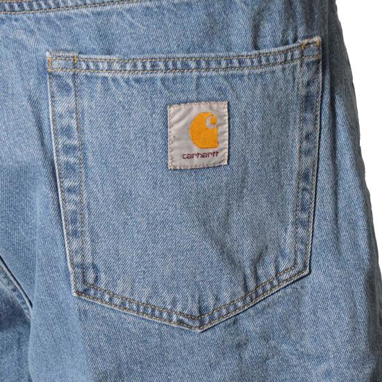 25FW 칼하트 WIP 숏팬츠 I030469 0160 Blue - CARHARTT WIP