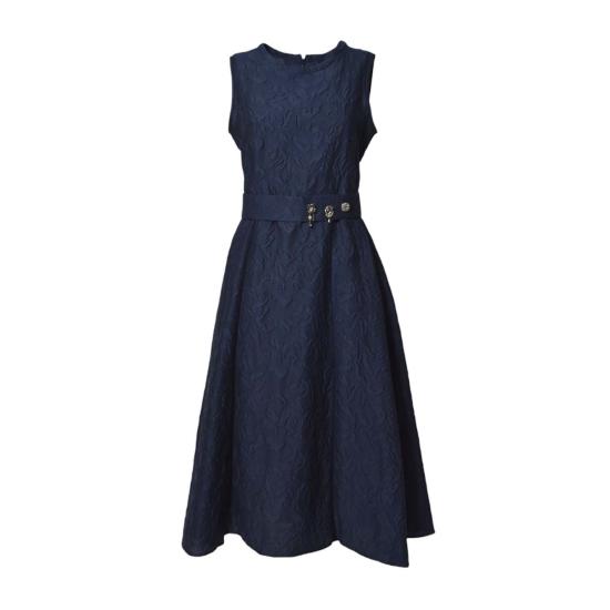 25FW 막스마라 미디 원피스 2529226082600 004 Blue