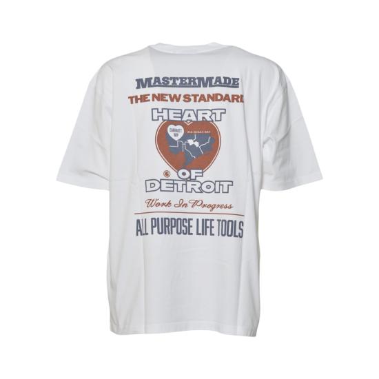 25FW 칼하트 WIP 반팔 티셔츠 I035209 0260 White - CARHARTT WIP