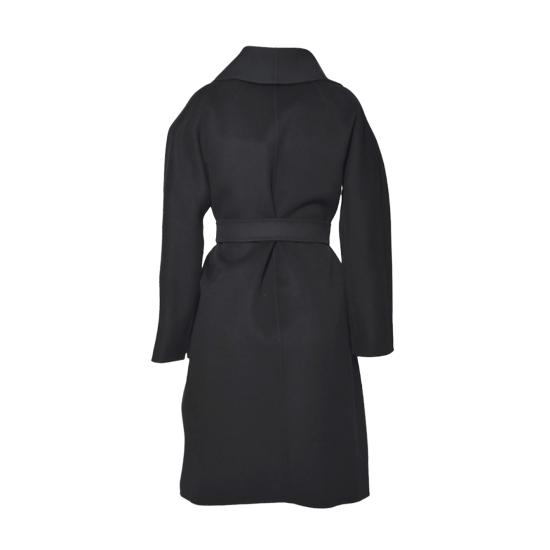 25FW 에스막스마라 메시 코트 2529016061600 013 Black - 'S MAX MARA