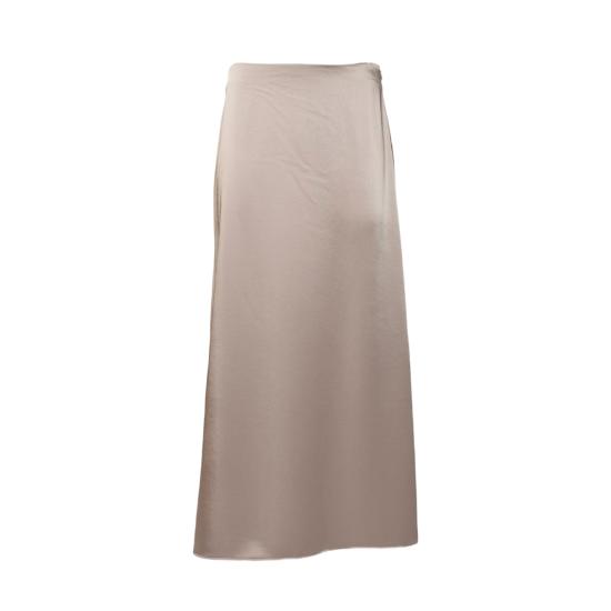 25FW 위켄드막스마라 미디 스커트 2525106041600 004 Marrone chiaro