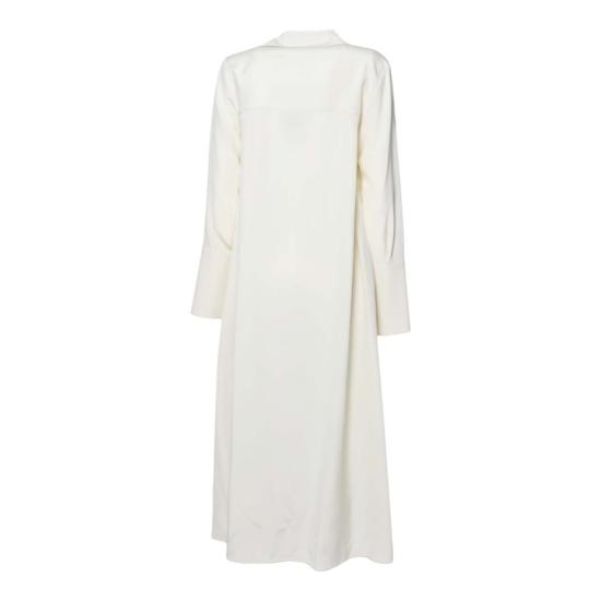 25FW 막스마라 미디 원피스 2521226018600 036 White - MAX MARA