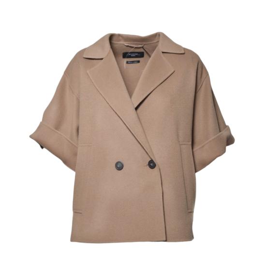 25FW 위켄드막스마라 자켓 2525086021600 087 Marrone chiaro