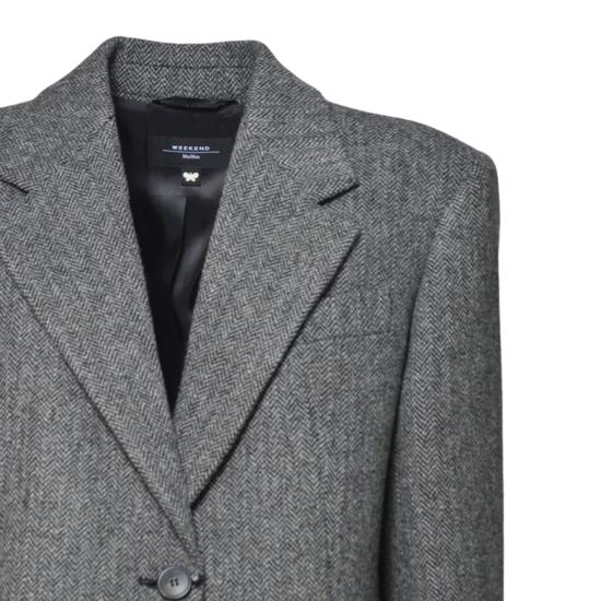 25FW 위켄드막스마라 수트 자켓 2525046042600 001 Grey - WEEKEND MAX MARA