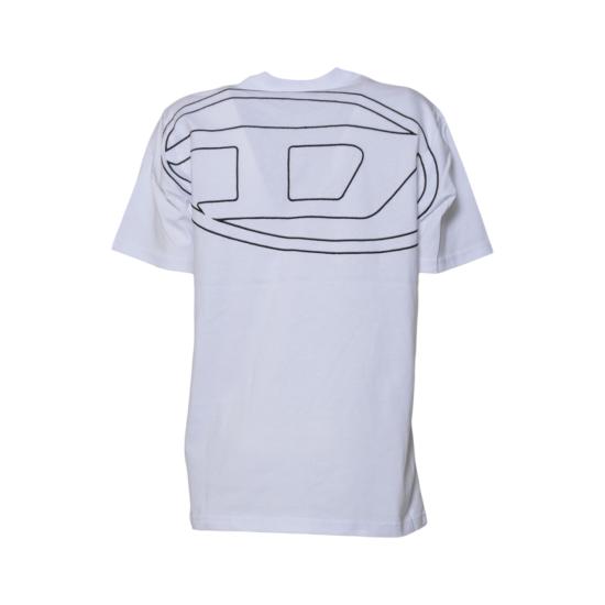 25FW [키즈] 디젤 티셔츠 J022760HGAM K100 White - DIESEL