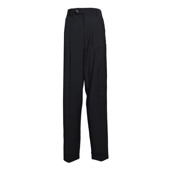 25SS 스포트막스 스트레이트 팬츠 2412131031600 004 Black