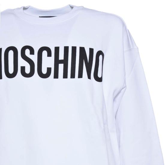 25SS 모스키노 긴팔 티셔츠 A17010228 1001 White - MOSCHINO