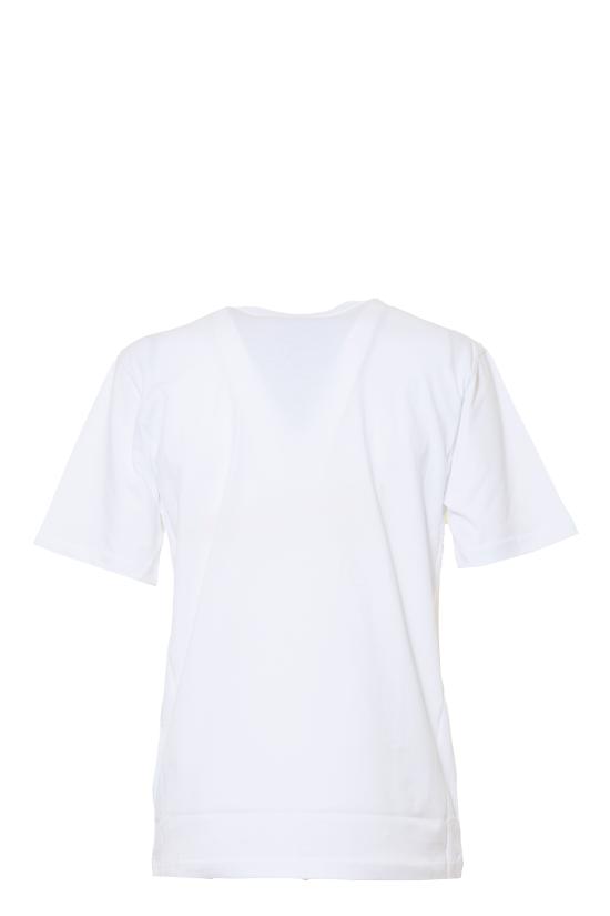 25SS 모스키노 반팔 티셔츠 A07215241 1001 White - MOSCHINO