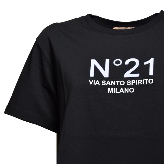 25SS 누메로벤투노 반팔 티셔츠 F0516328 9000 Black - N°21