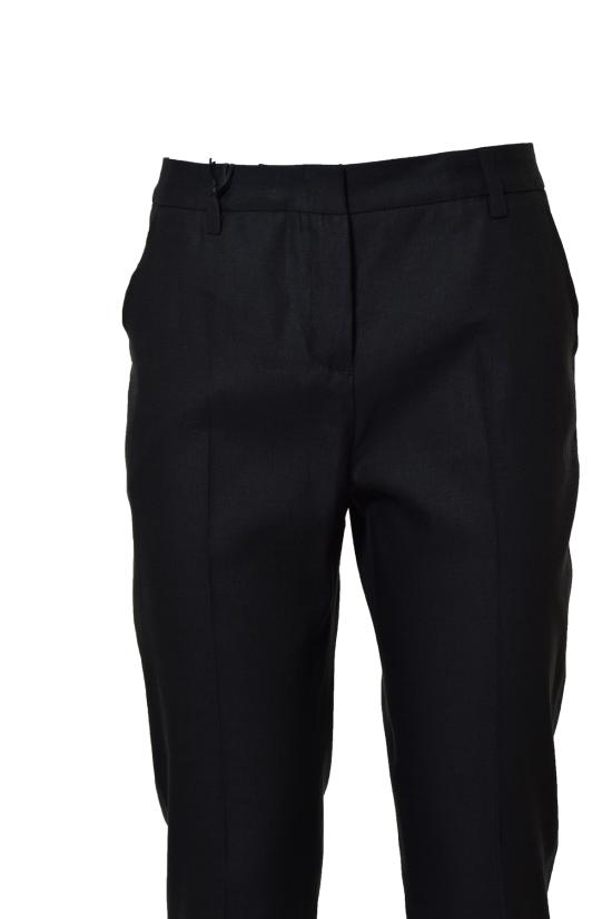 25FW 토넬로 스트레이트 팬츠 02P53203306U 990 Black - TONELLO