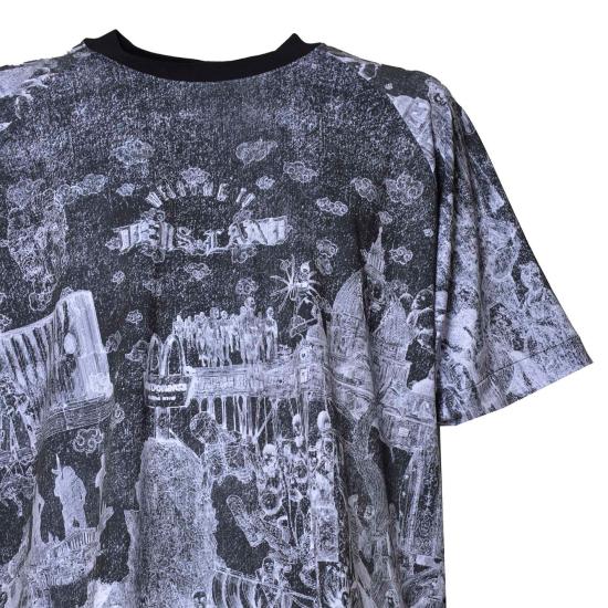 25SS 피디에프 반팔 티셔츠 DFAGWTEER0000PX BLACK Black - PDF