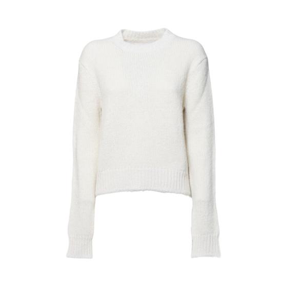 25FW 질샌더 스웨터 J02GP0190J14628 105 Bianco gesso