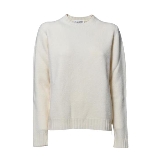 25FW 질샌더 스웨터 J02GP0043J14506 109 Cream