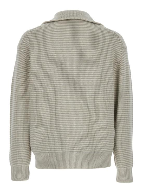 25FW JW앤더슨 집업 니트 KW1285YN0408176 Grey - JW ANDERSON