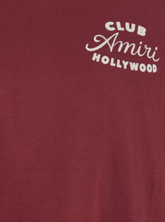 25FW 아미리 반팔 티셔츠 AMJYTE1254WINE Bordeaux - AMIRI