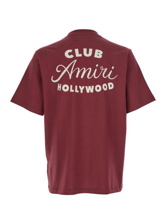 25FW 아미리 반팔 티셔츠 AMJYTE1254WINE Bordeaux - AMIRI