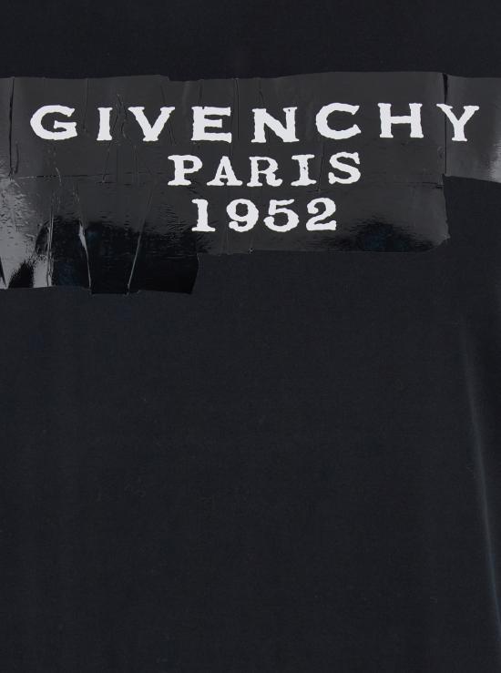 25FW 지방시 반팔 티셔츠 BW70FJP78U001 Black - GIVENCHY
