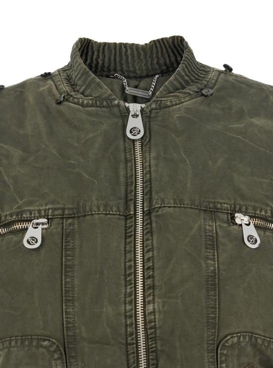 25FW 블루마린 자켓 2J203AC5235 Green - BLUMARINE