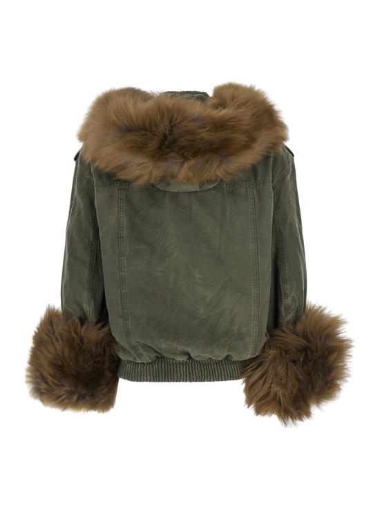 25FW 블루마린 자켓 2J203AC5235 Green - BLUMARINE