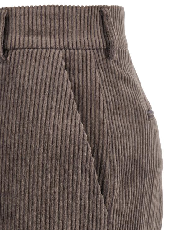 25FW 안토넬리 피렌체 스트레이트 팬츠 M8107P688B220 Brown - ANTONELLI FIRENZE