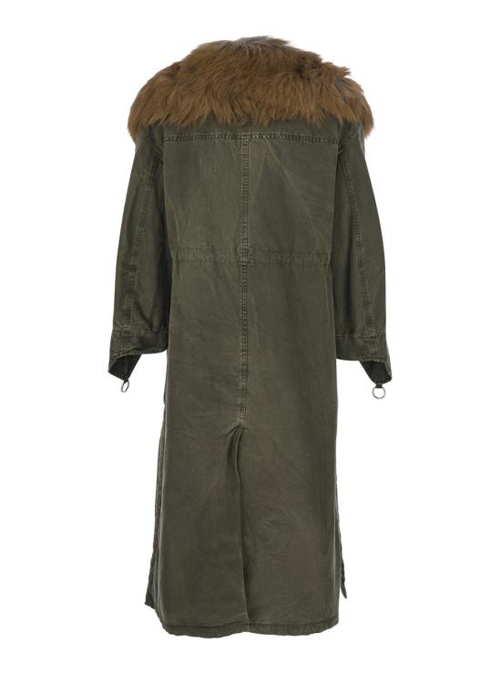 25FW 블루마린 코트 2J222AC5235 Green - BLUMARINE