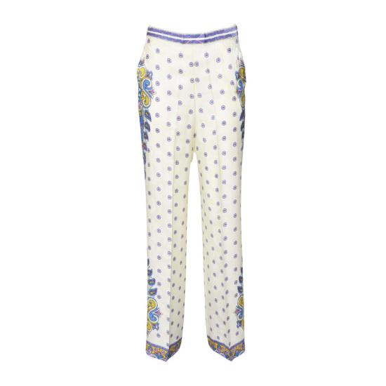 25SS 에트로 스트레이트 팬츠 WREA0014AQ115 X0800 Crema multicolour