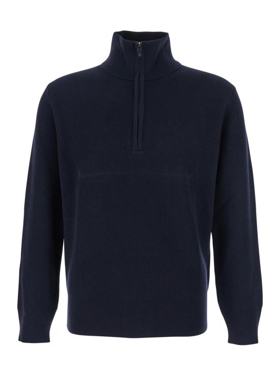 25FW 캉그라 집업 니트 20126041 Blu