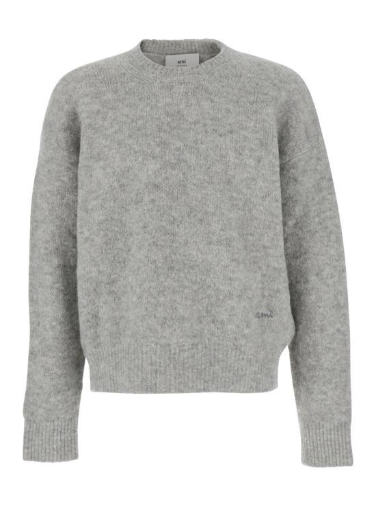 25FW 아미 스웨터 HKS824KN0021050 Grey