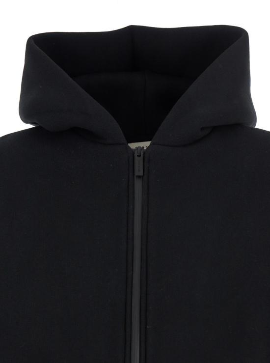 25FW 피어오브갓 후드 티셔츠 FG25FW12123FLC001 Black - FEAR OF GOD