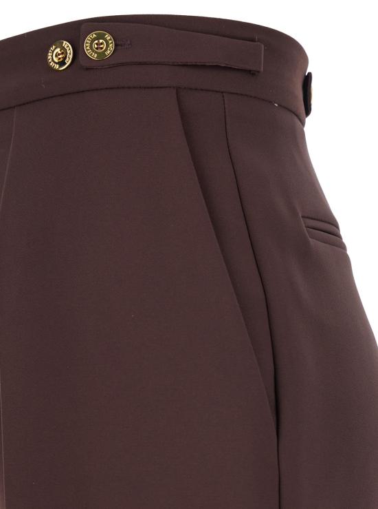 25FW 엘리자베타프랜치 스트레이트 팬츠 PA09956E2EA4 Bordeaux - ELISABETTA FRANCHI