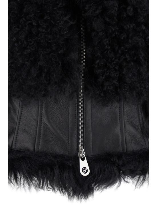 25FW 블루마린 무톤 4L077AN0990 Black - BLUMARINE