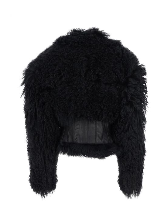 25FW 블루마린 무톤 4L077AN0990 Black - BLUMARINE