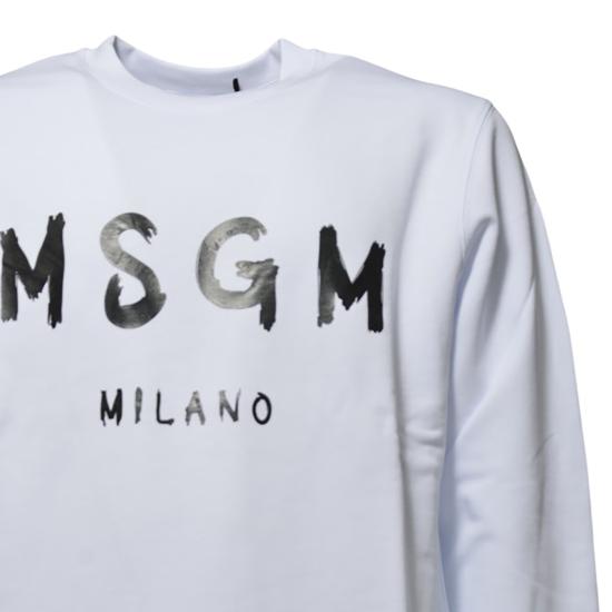 25FW 엠에스지엠 긴팔 티셔츠 2000MM513300000 01 White - MSGM