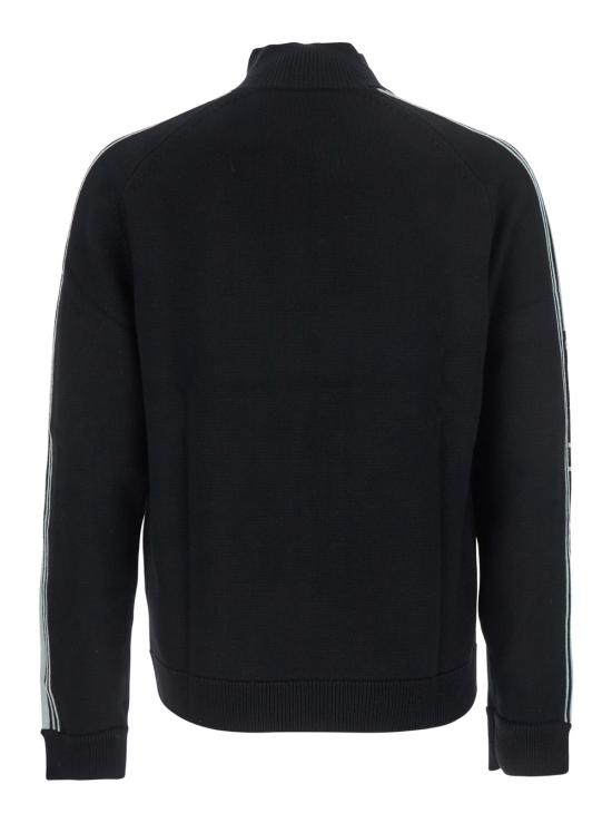 25FW 카사블랑카 집업 니트 MPF25KW100301MERINO Black - CASABLANCA